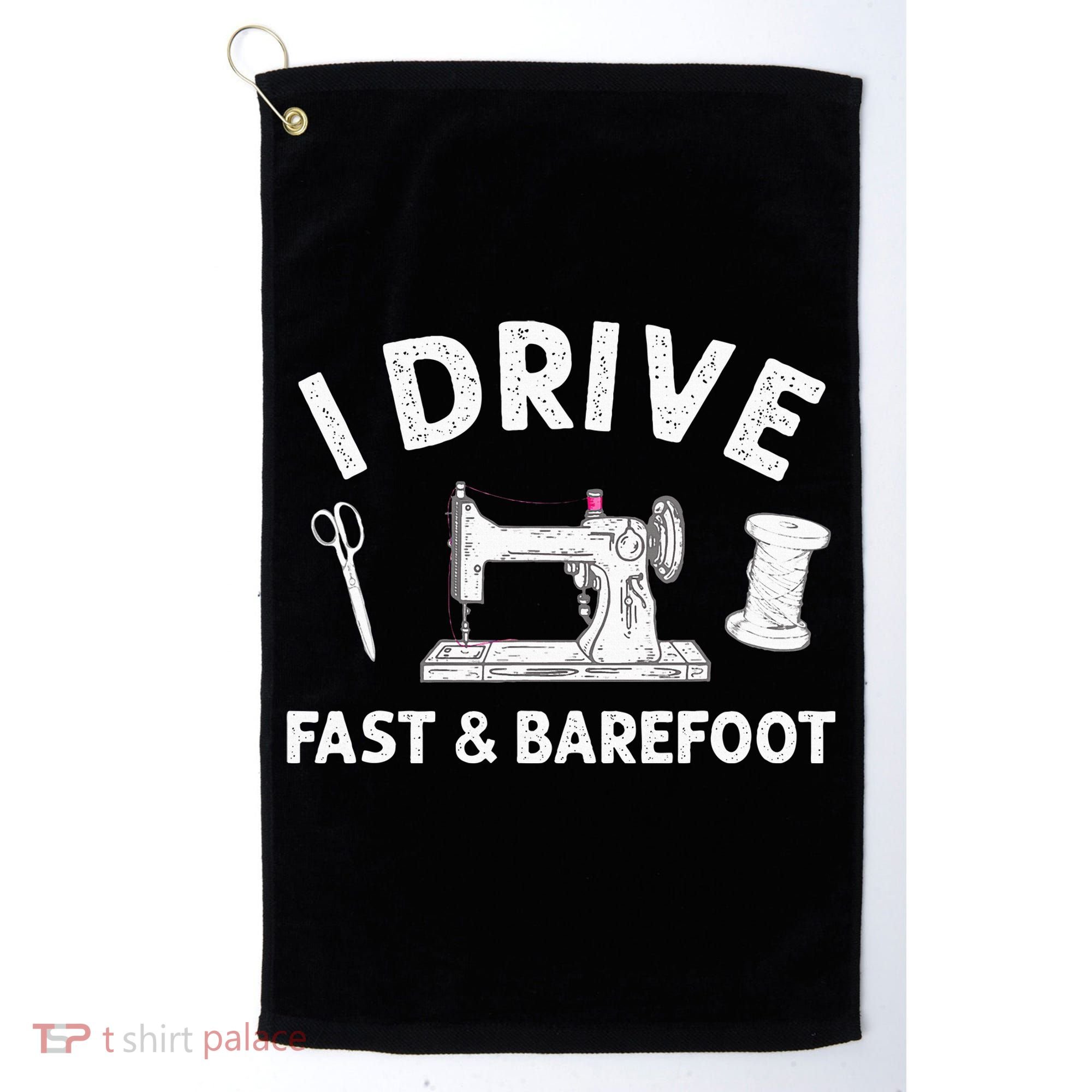 Funny Sewing Knitting Quilting For Sewer Quilter Golf Towel
