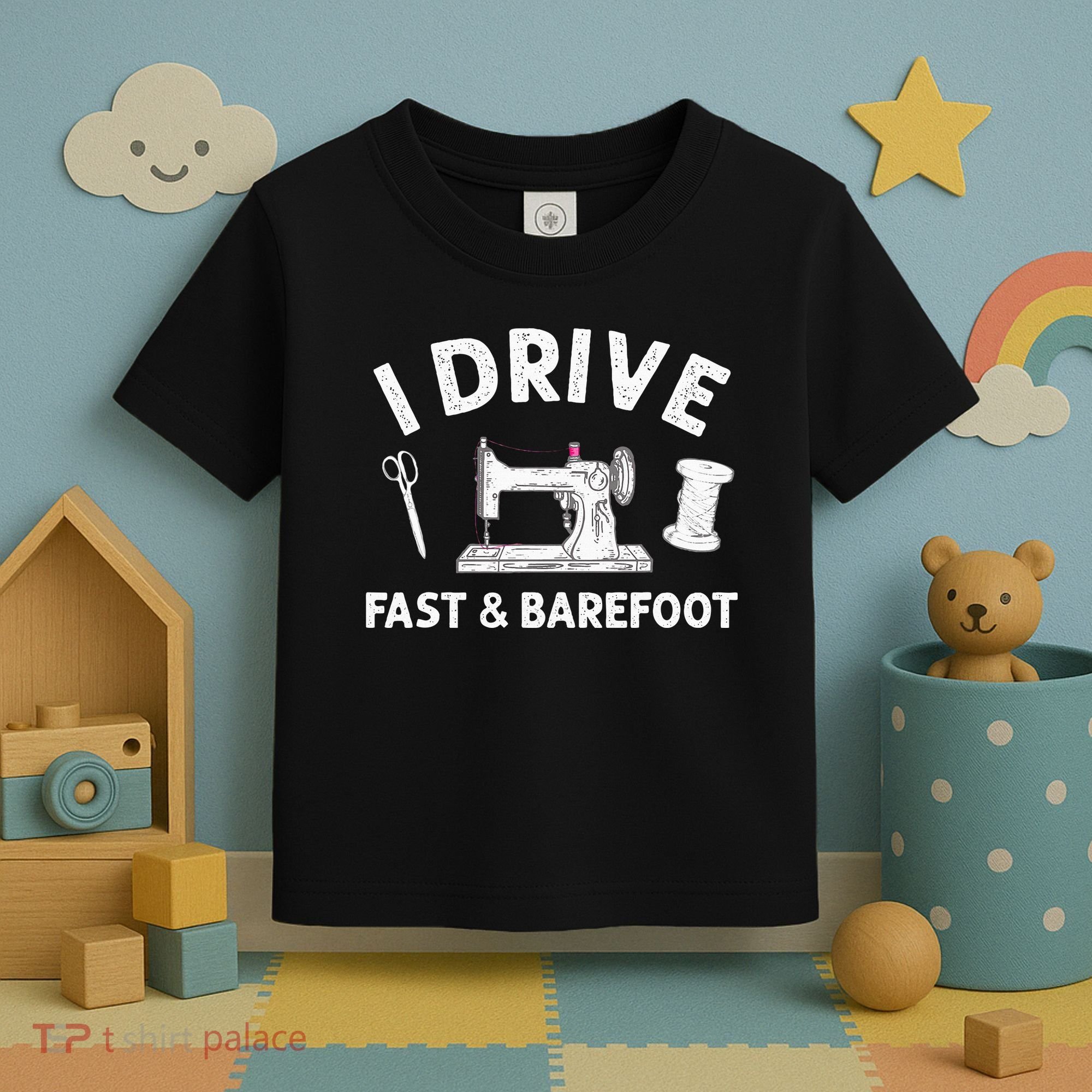 Funny Sewing Knitting Quilting For Sewer Quilter Toddler T-Shirt