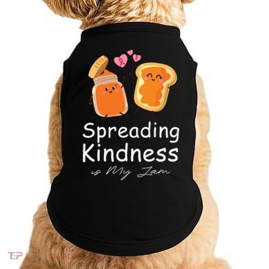 Funny Spreading Kindness Is My Jam Orange Unity Day Doggie Tank