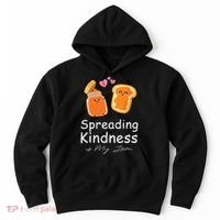 Funny Spreading Kindness Is My Jam Orange Unity Day Hoodie thumb 0