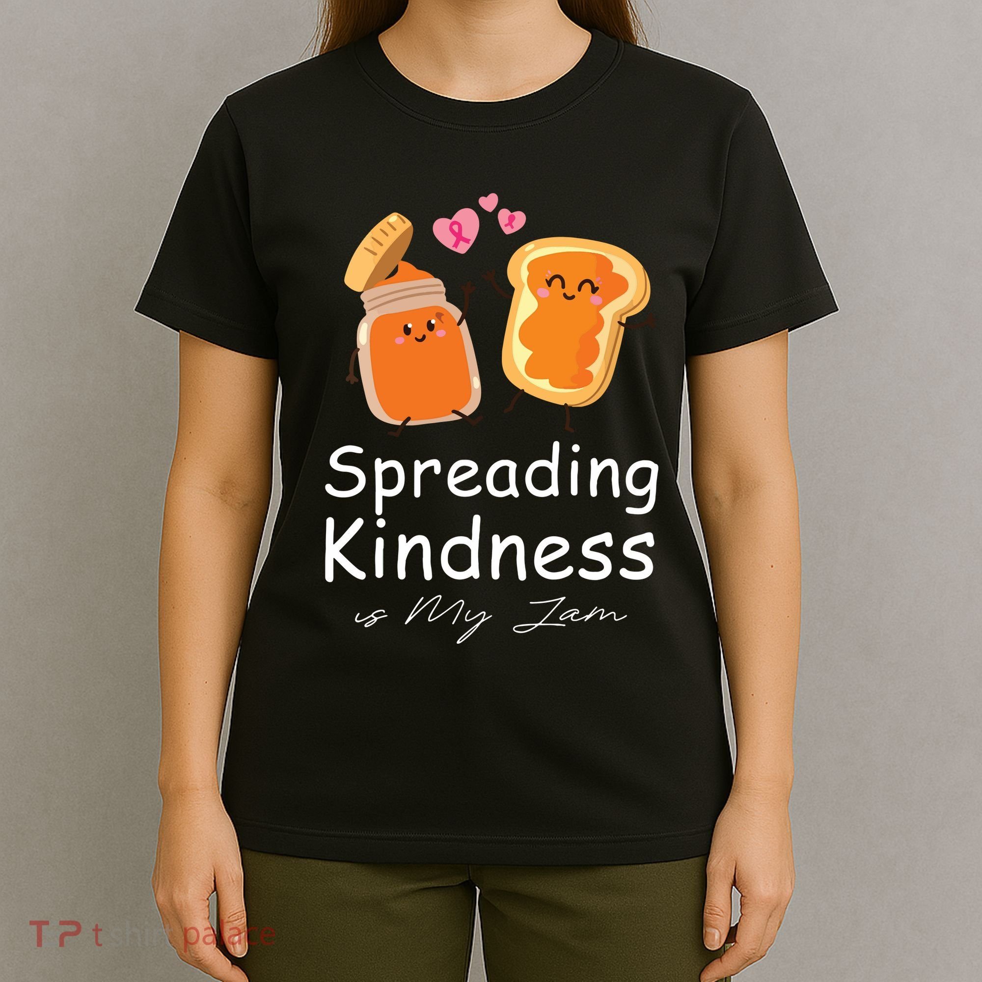 Funny Spreading Kindness Is My Jam Orange Unity Day T-Shirt