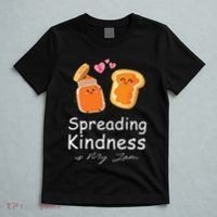 Funny Spreading Kindness Is My Jam Orange Unity Day T-Shirt thumb 5