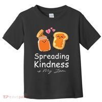 Funny Spreading Kindness Is My Jam Orange Unity Day Toddler T-Shirt thumb 0