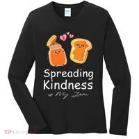 Funny Spreading Kindness Is My Jam Orange Unity Day Women's Long Sleeve Shirt thumb 0