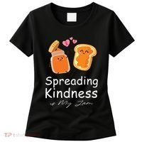 Funny Spreading Kindness Is My Jam Orange Unity Day Women's T-Shirt thumb 0