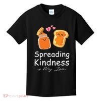 Funny Spreading Kindness Is My Jam Orange Unity Day Kids T-Shirt thumb 0