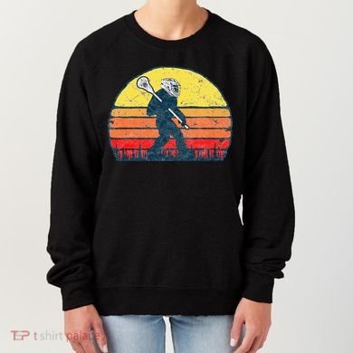 Funny Sasquatch Lax Bigfoot Lacrosse Women's Sweatshirt