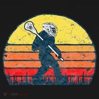 Funny Sasquatch Lax Bigfoot Lacrosse Apron thumb 3