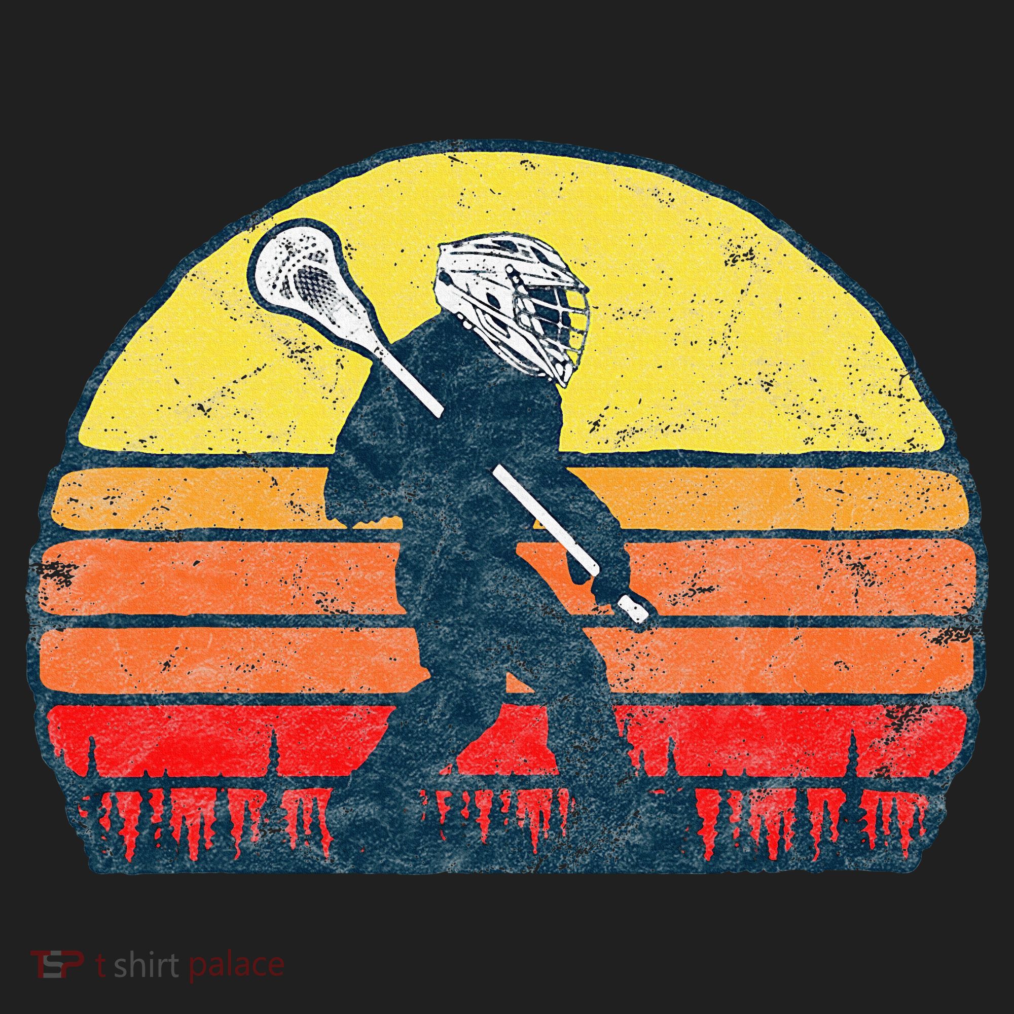 Funny Sasquatch Lax Bigfoot Lacrosse Beanie