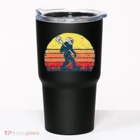 Funny Sasquatch Lax Bigfoot Lacrosse Tumbler thumb 0
