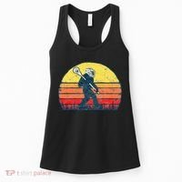 Funny Sasquatch Lax Bigfoot Lacrosse Women's Tank Top thumb 0