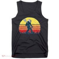 Funny Sasquatch Lax Bigfoot Lacrosse Tank Top thumb 0