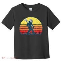 Funny Sasquatch Lax Bigfoot Lacrosse Toddler T-Shirt thumb 0