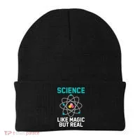 Funny Science Like Magic But Real Beanie thumb 0