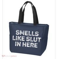 Funny Smells Like Slut In Here Offensive Adult Humor Tote Bag thumb 3