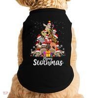For Sloth Lovers Cool Gift Doggie Tank thumb 0