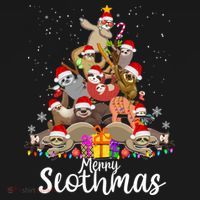 For Sloth Lovers Cool Gift USA-Made Doggie Bandana thumb 2