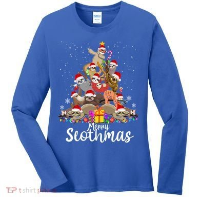 For Sloth Lovers Cool Gift Women's Long Sleeve Shirt