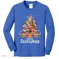 For Sloth Lovers Cool Gift Kids Long Sleeve Shirt thumb 0