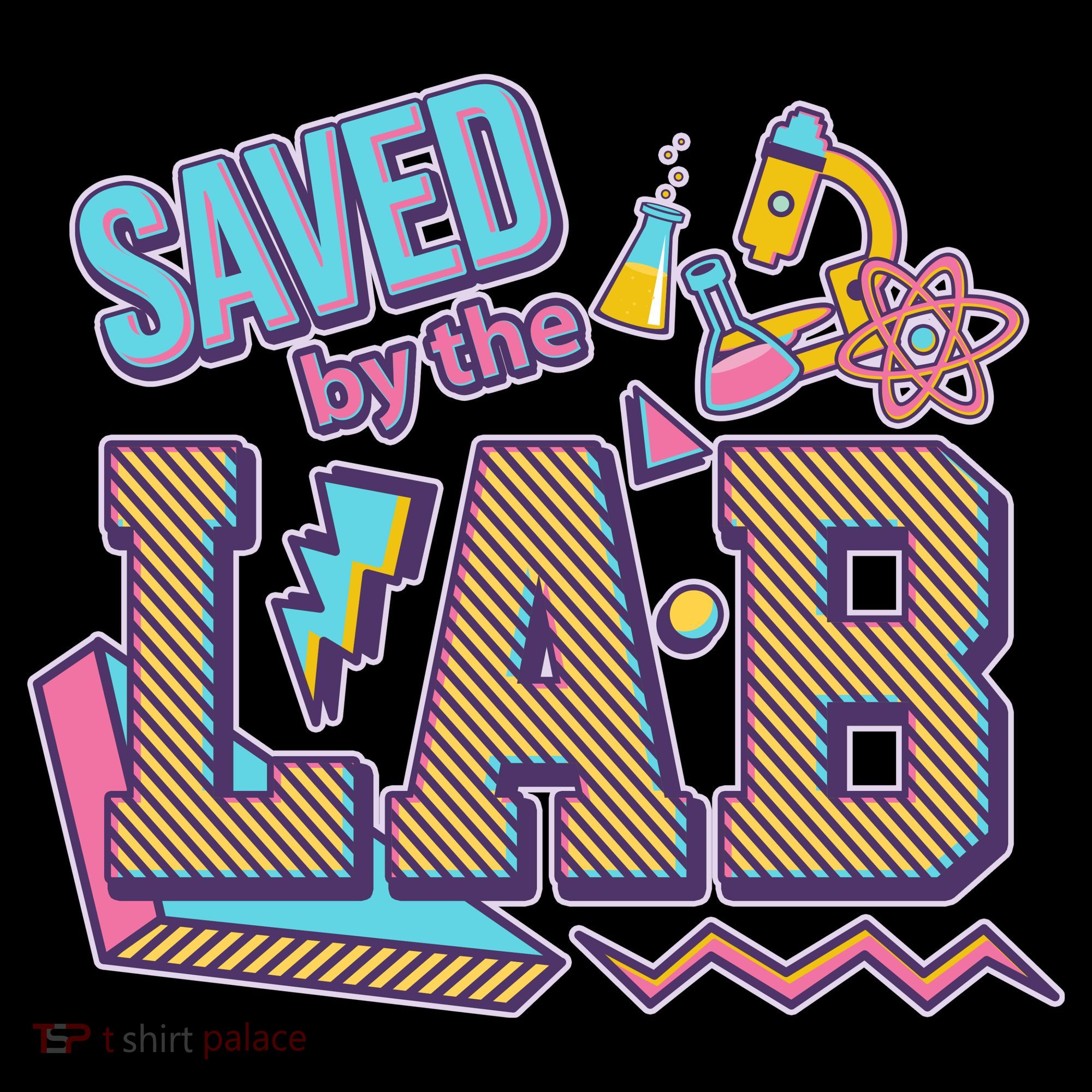 Funny School Lab Week Saved By The Lab USA-Made Doggie Bandana