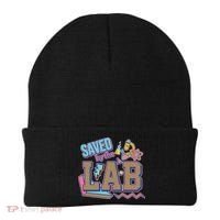 Funny School Lab Week Saved By The Lab Beanie thumb 0