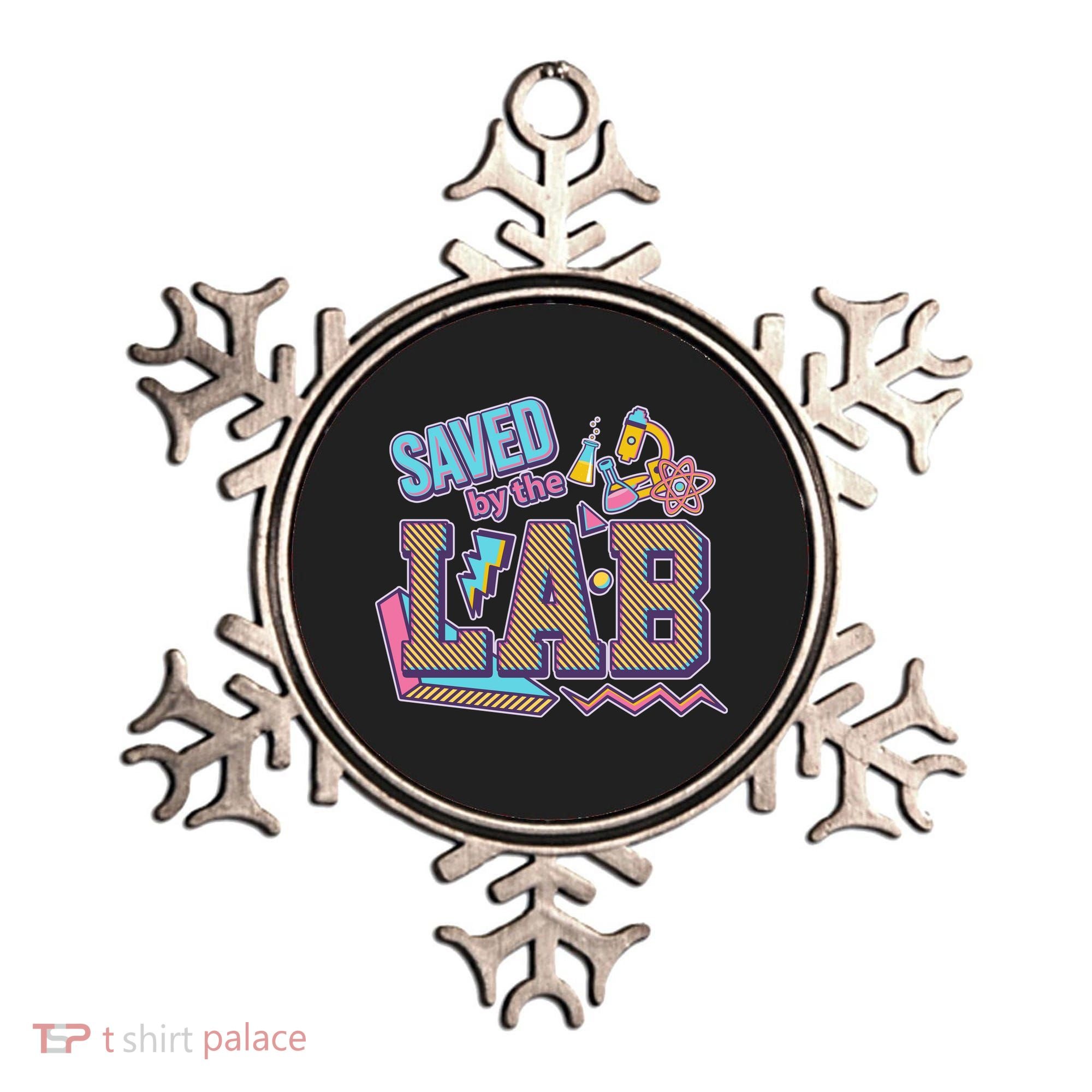Funny School Lab Week Saved By The Lab Ornament