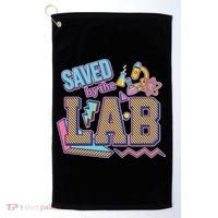 Funny School Lab Week Saved By The Lab Golf Towel thumb 0