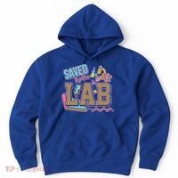 Funny School Lab Week Saved By The Lab Hoodie thumb 0