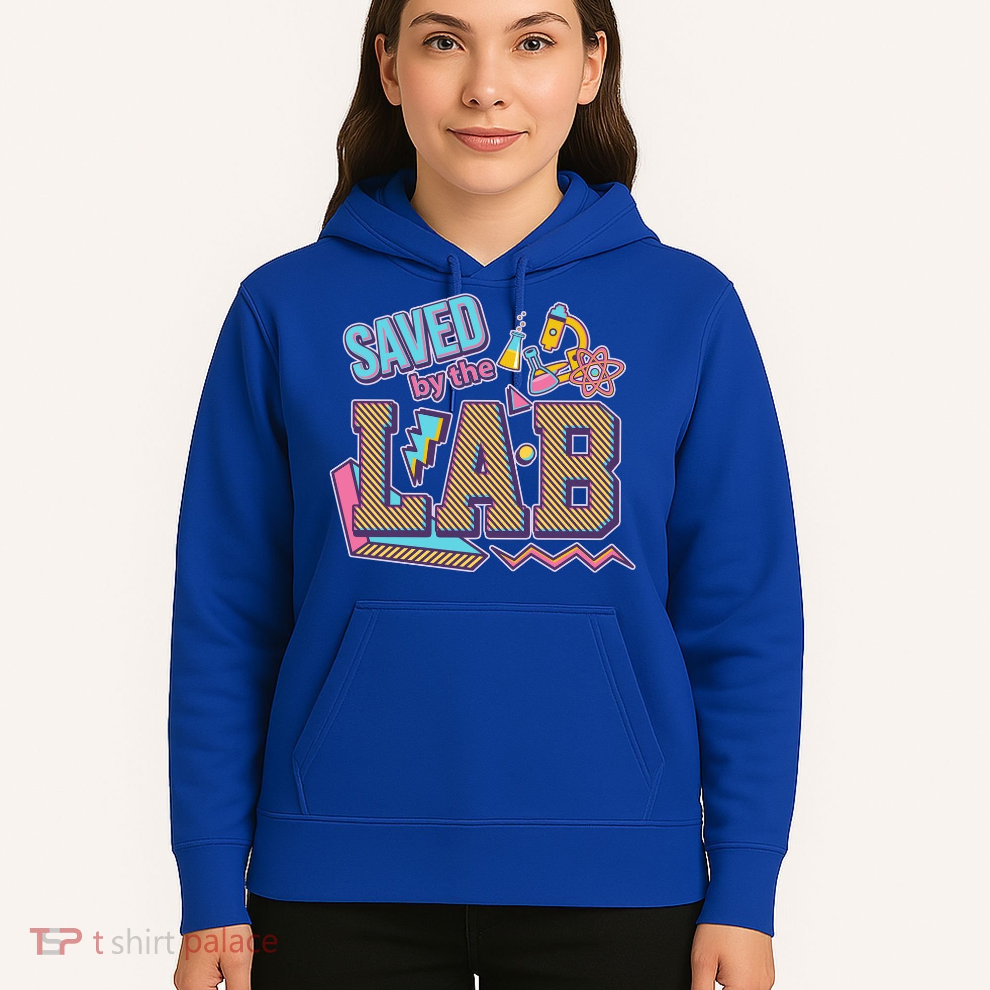 Funny School Lab Week Saved By The Lab Hoodie