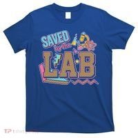 Funny School Lab Week Saved By The Lab T-Shirt thumb 0