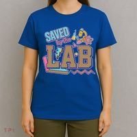Funny School Lab Week Saved By The Lab T-Shirt thumb 4