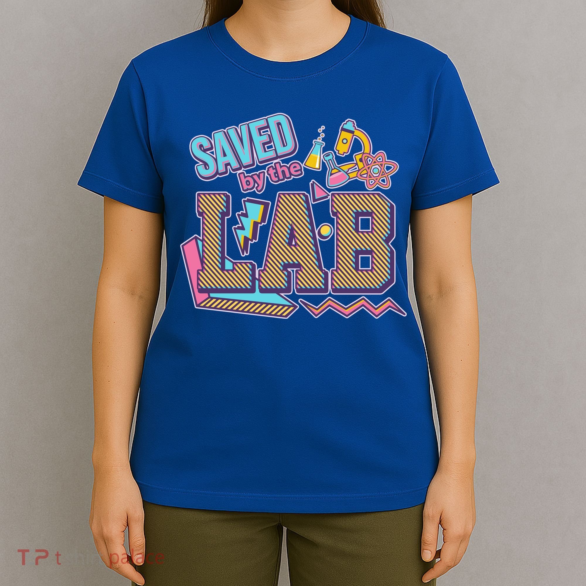 Funny School Lab Week Saved By The Lab T-Shirt