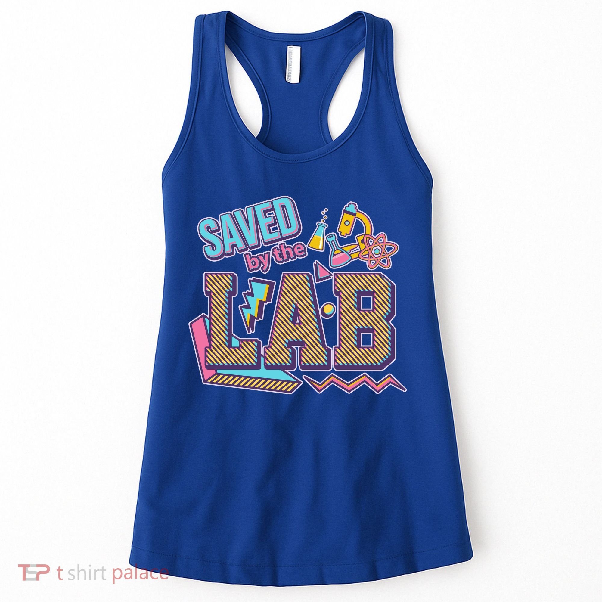 Funny School Lab Week Saved By The Lab Women's Tank Top