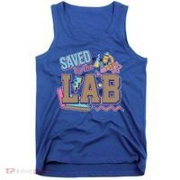 Funny School Lab Week Saved By The Lab Tank Top thumb 0