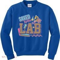 Funny School Lab Week Saved By The Lab Kids Sweatshirt thumb 0