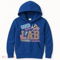 Funny School Lab Week Saved By The Lab Kids Hoodie thumb 0