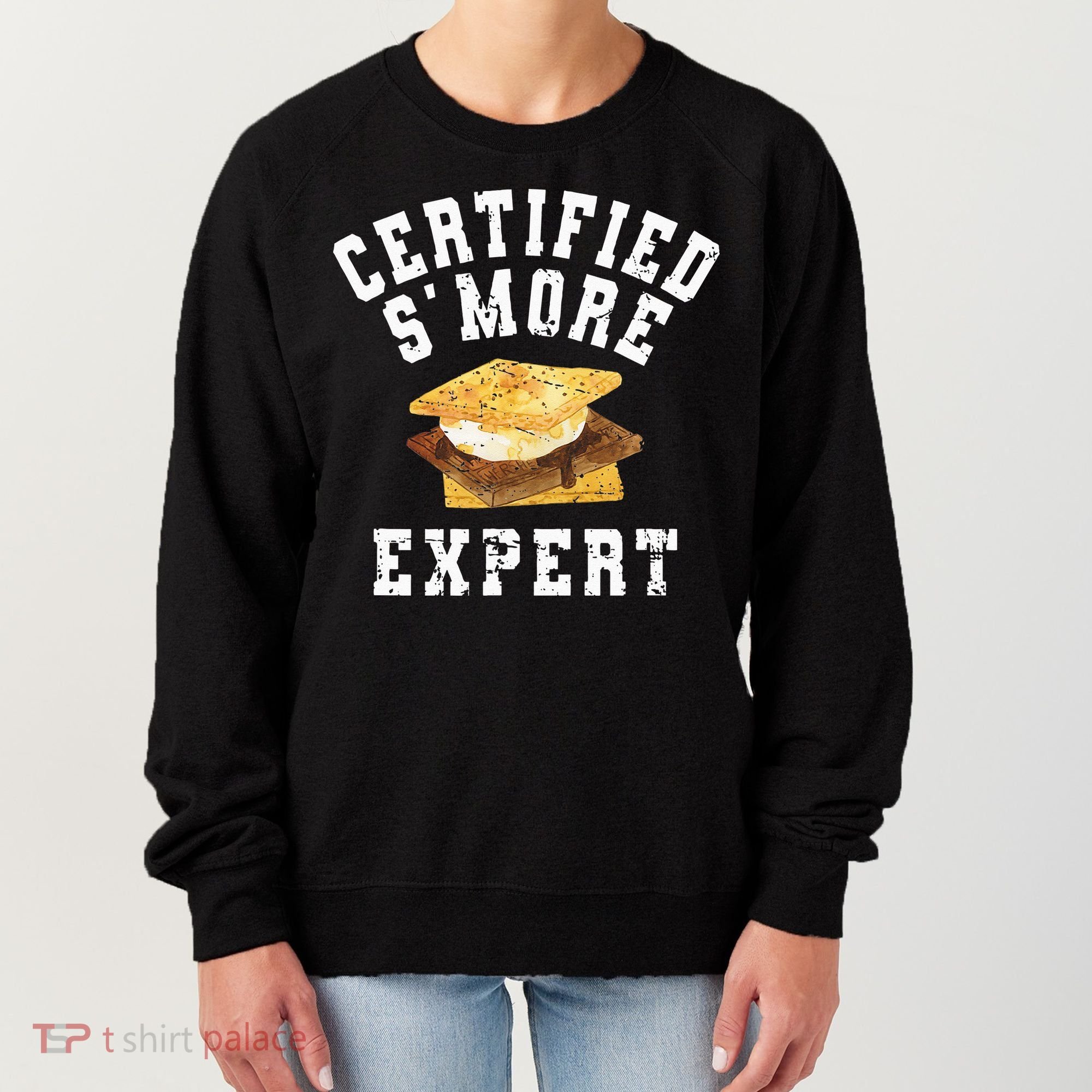 Funny S'more Lover Meme Certified Smore Expert Women's Sweatshirt