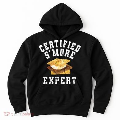 Funny S'more Lover Meme Certified Smore Expert Hoodie
