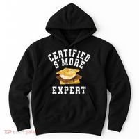 Funny S'more Lover Meme Certified Smore Expert Hoodie thumb 0