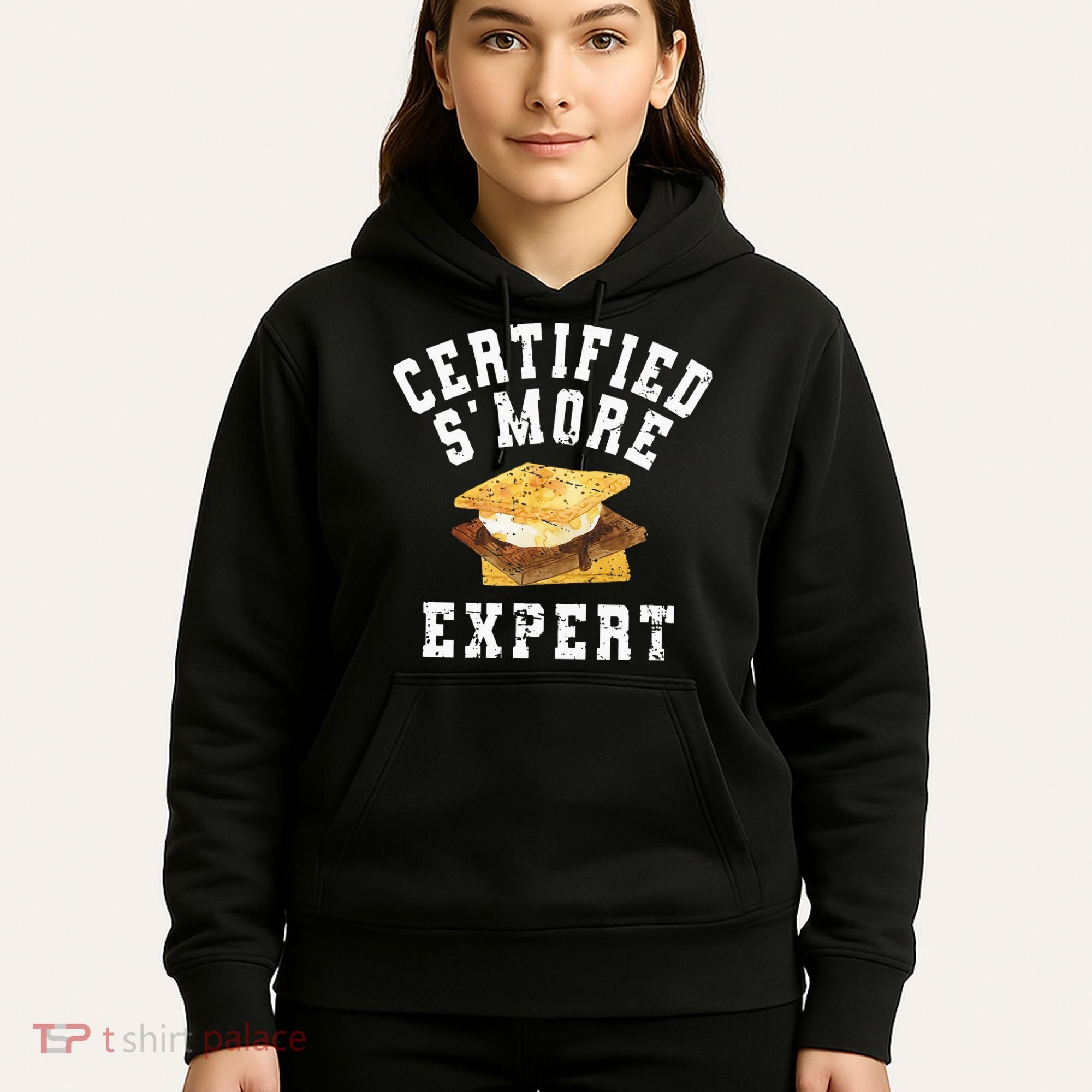 Funny S'more Lover Meme Certified Smore Expert Hoodie