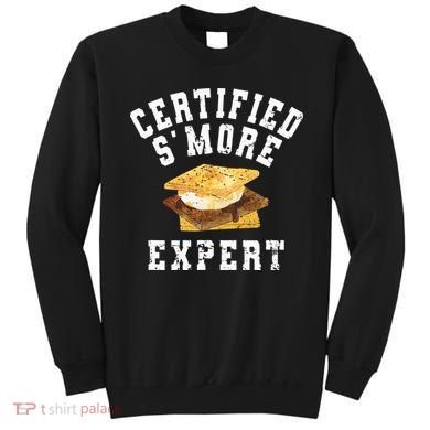 Funny S'more Lover Meme Certified Smore Expert Sweatshirt