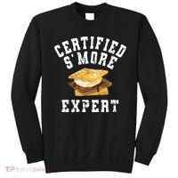Funny S'more Lover Meme Certified Smore Expert Sweatshirt thumb 0