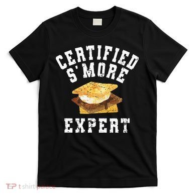 Funny S'more Lover Meme Certified Smore Expert T-Shirt