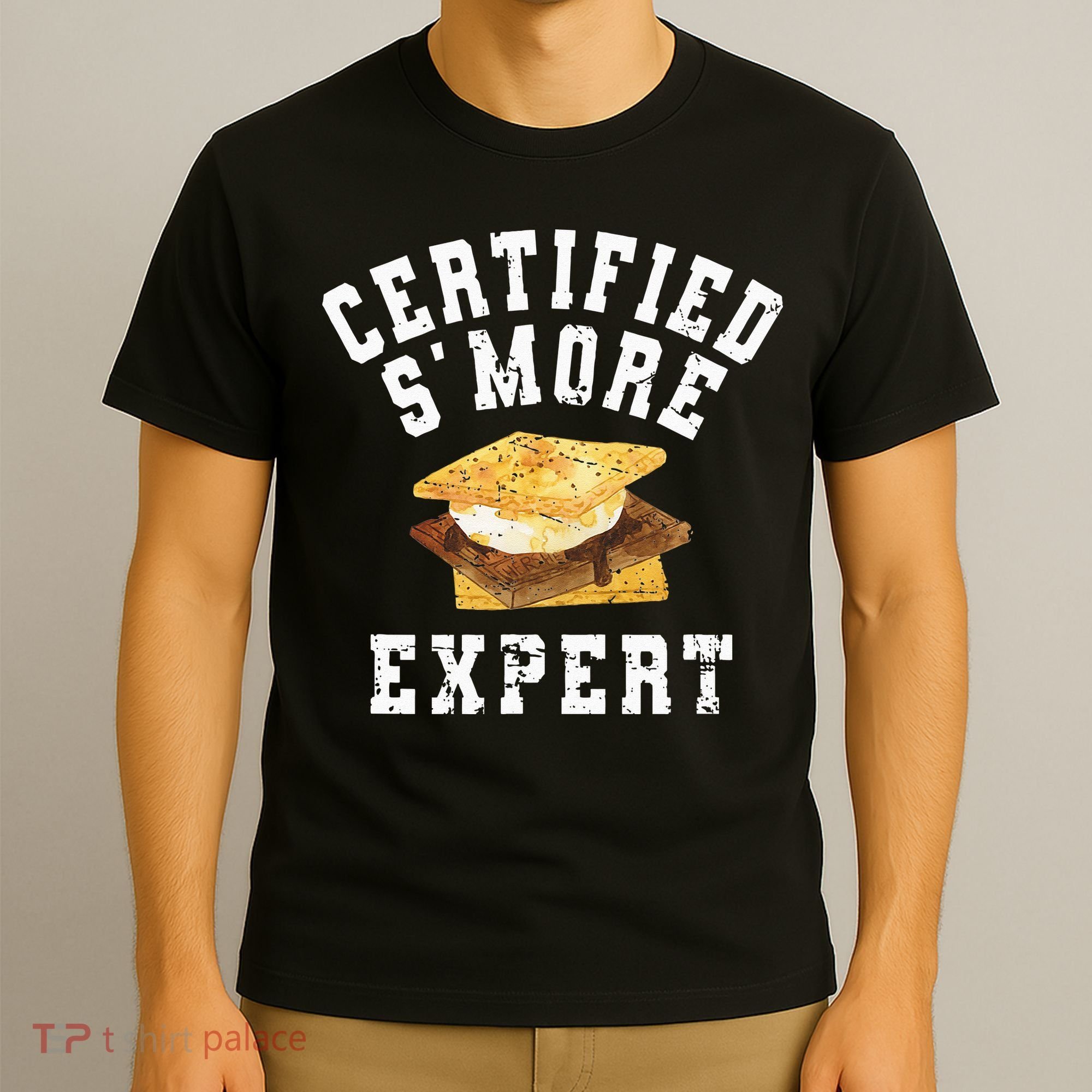 Funny S'more Lover Meme Certified Smore Expert T-Shirt