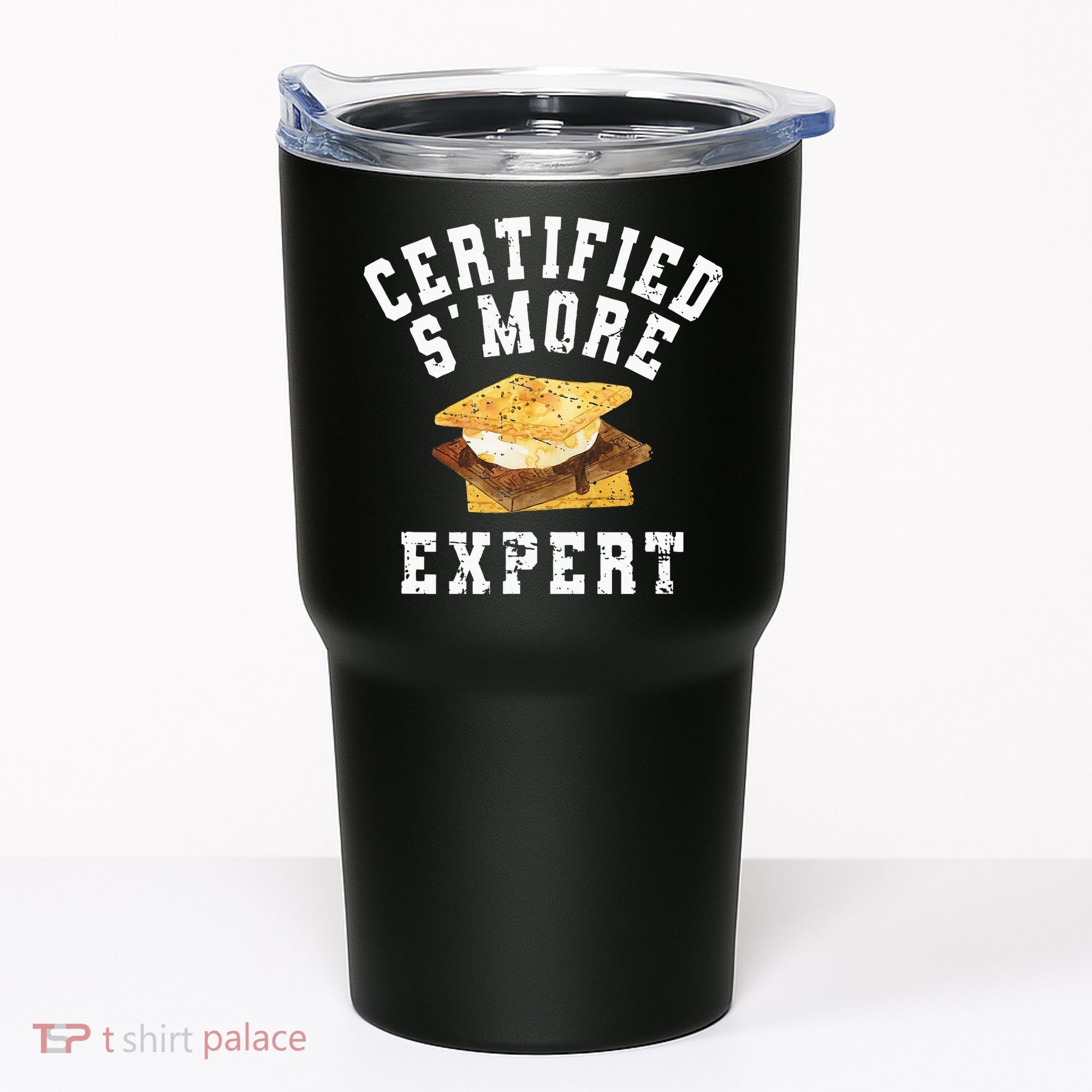 Funny S'more Lover Meme Certified Smore Expert Tumbler