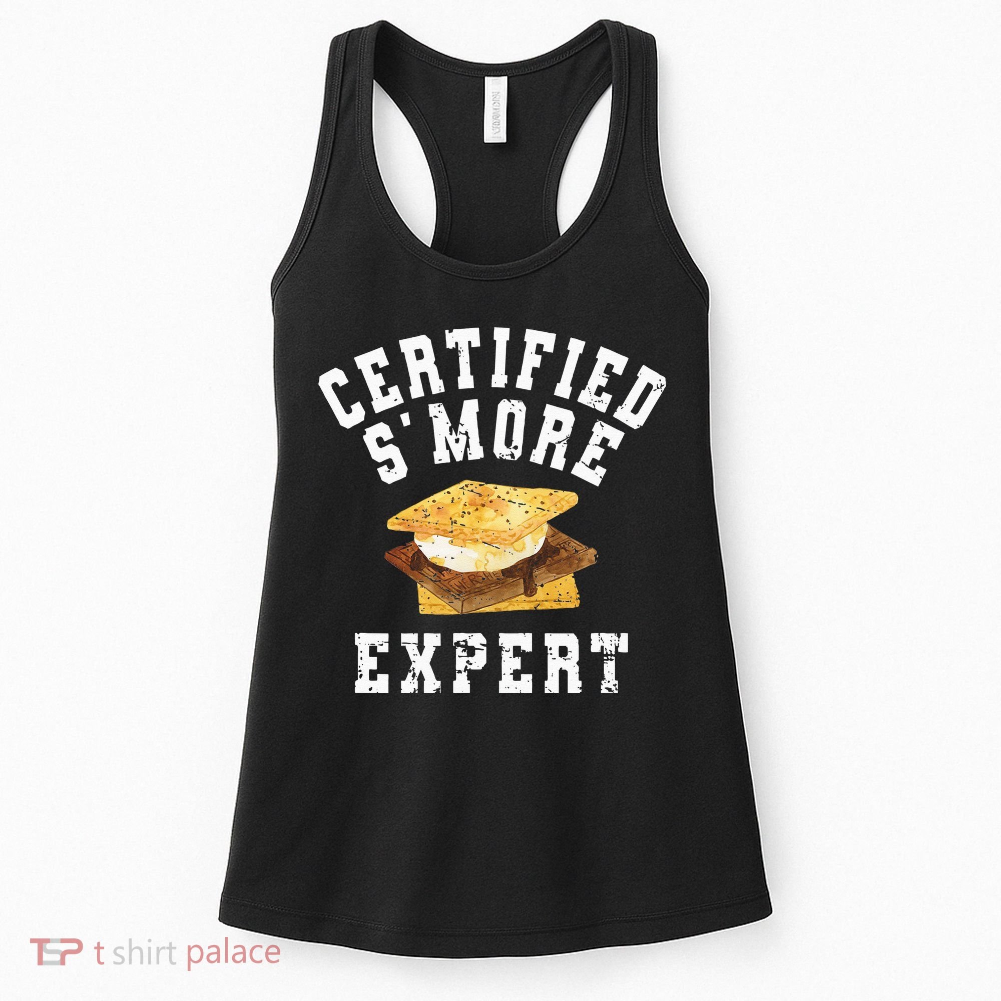 Funny S'more Lover Meme Certified Smore Expert Women's Tank Top