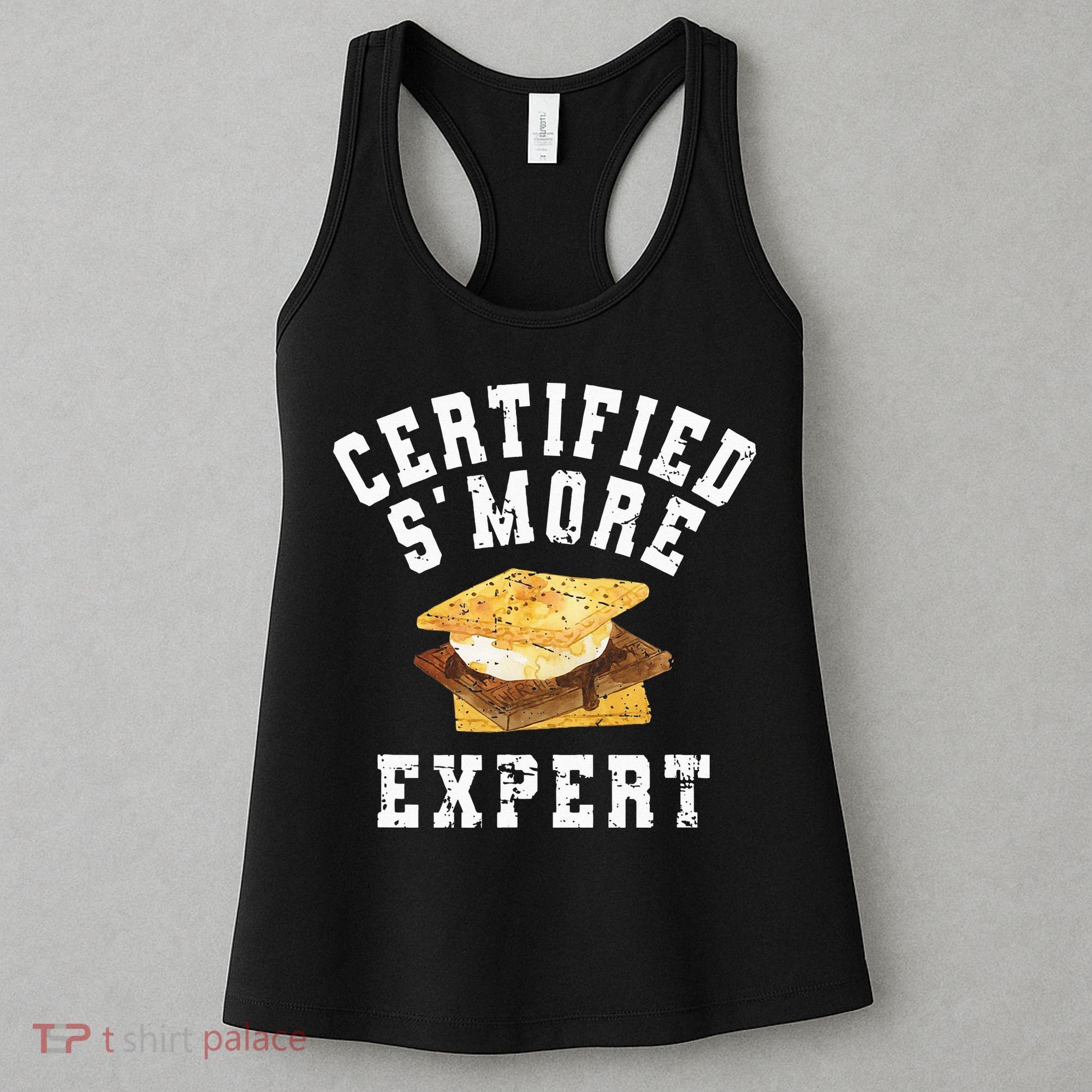 Funny S'more Lover Meme Certified Smore Expert Women's Tank Top