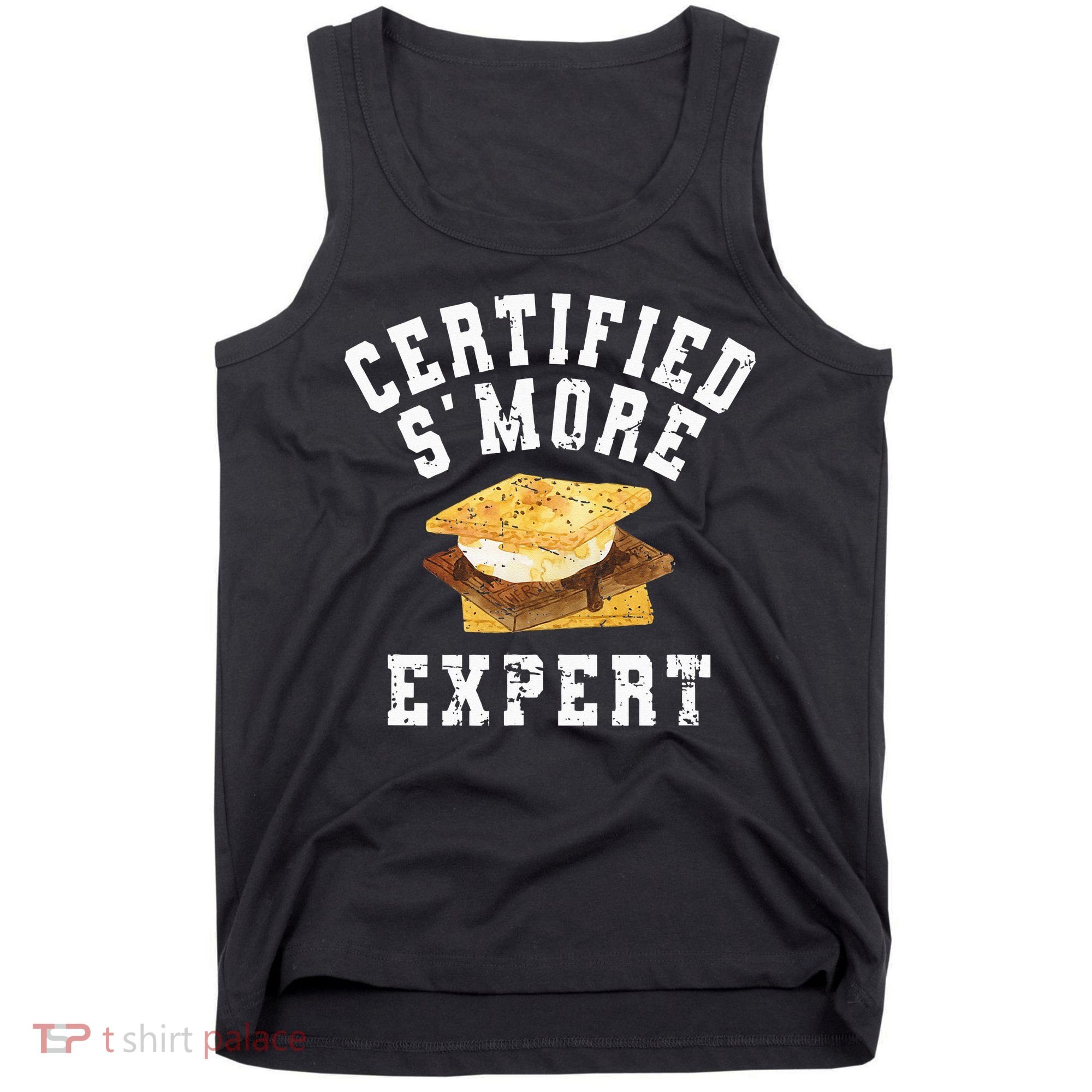 Funny S'more Lover Meme Certified Smore Expert Tank Top