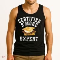 Funny S'more Lover Meme Certified Smore Expert Tank Top thumb 3