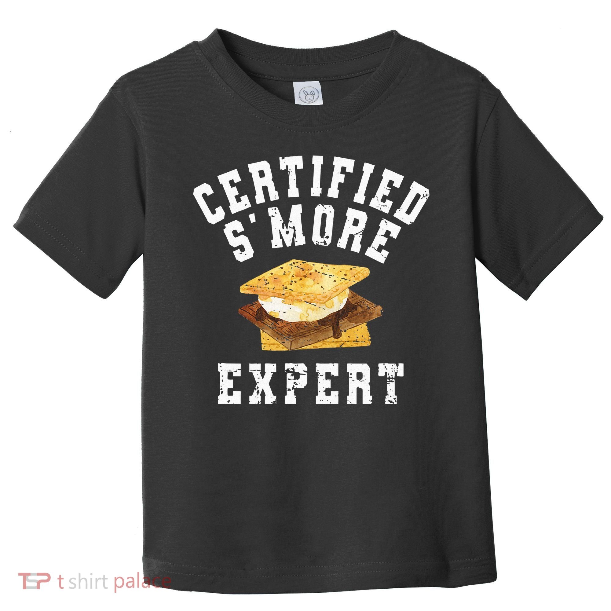Funny S'more Lover Meme Certified Smore Expert Toddler T-Shirt